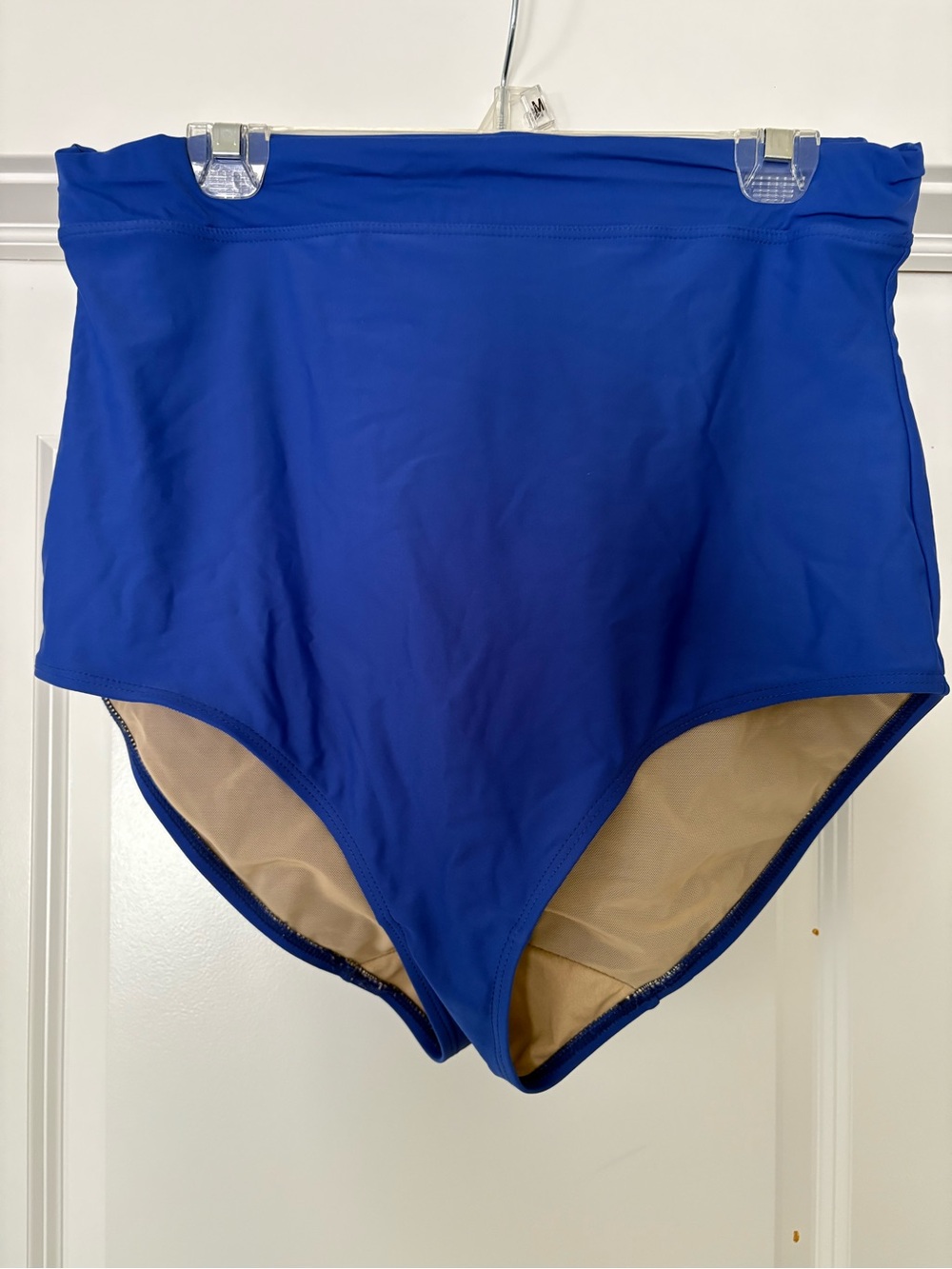 Cacique High-Waist Swim Bottoms in Royal Blue